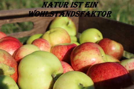 Natur ist ein Wohlstandsfaktor